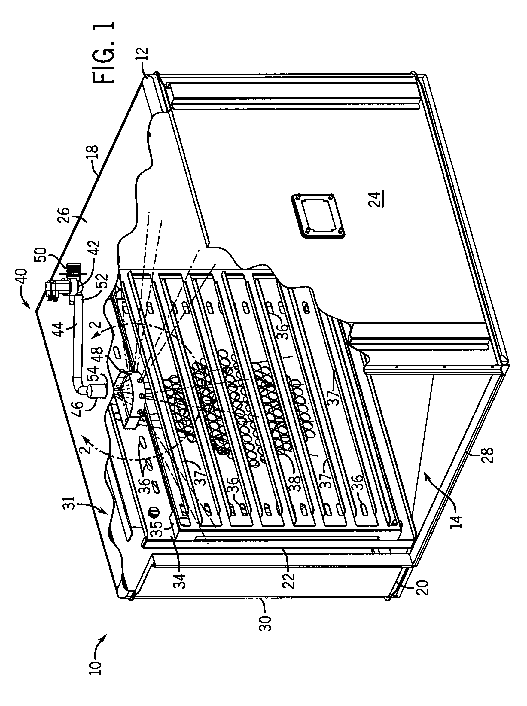 Self-cleaning cooking appliance