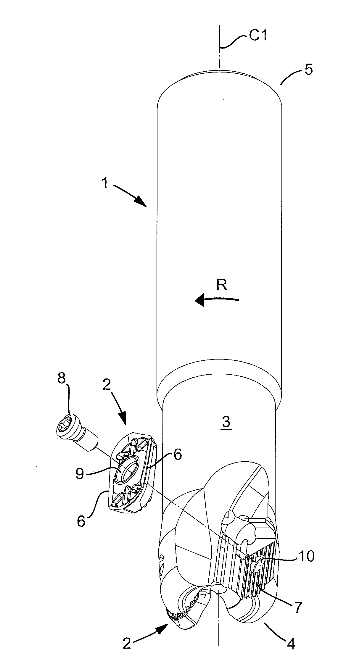 Indexable milling insert