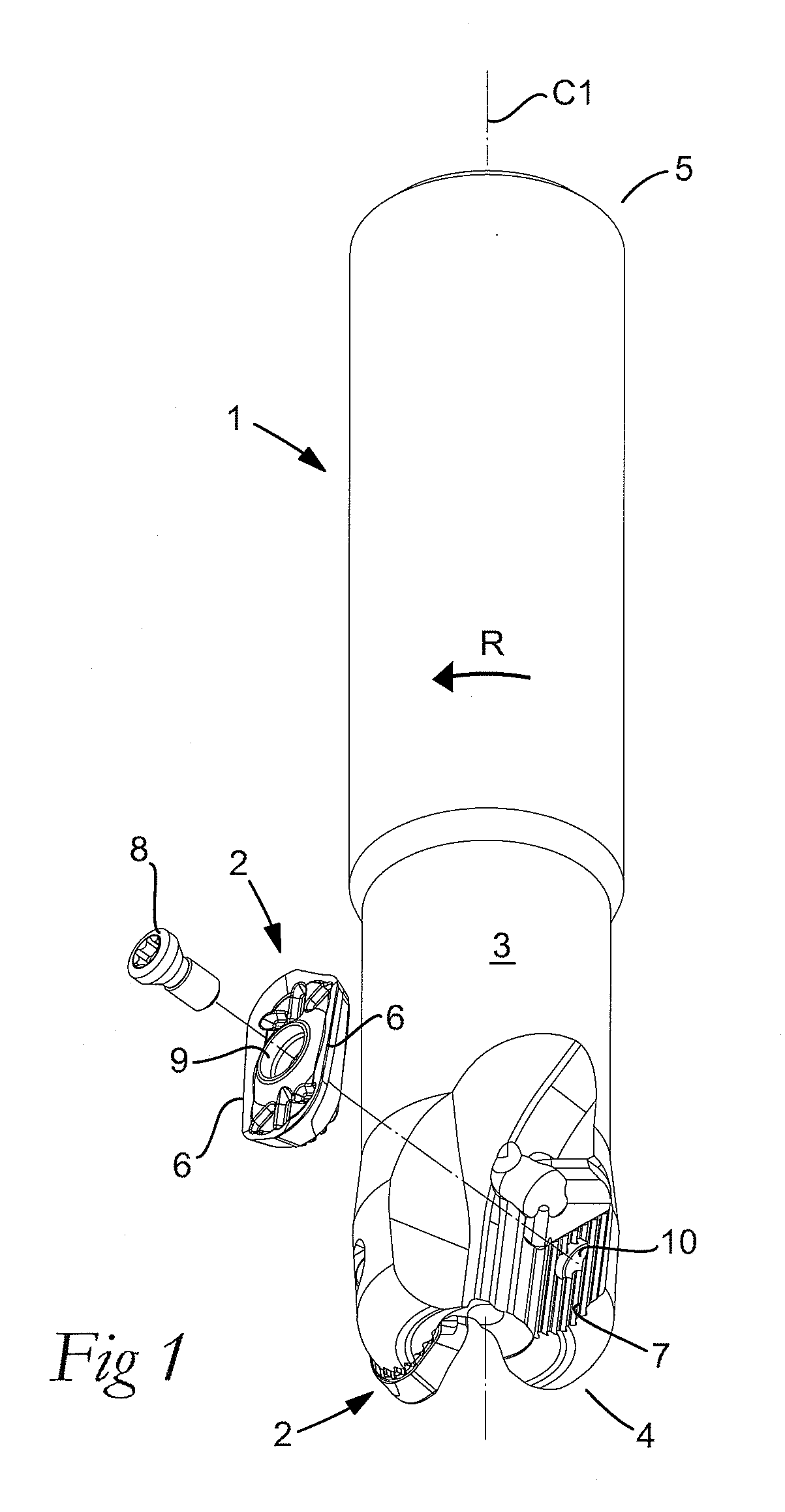 Indexable milling insert