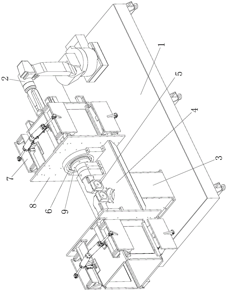 Automatic positioning welding system for box