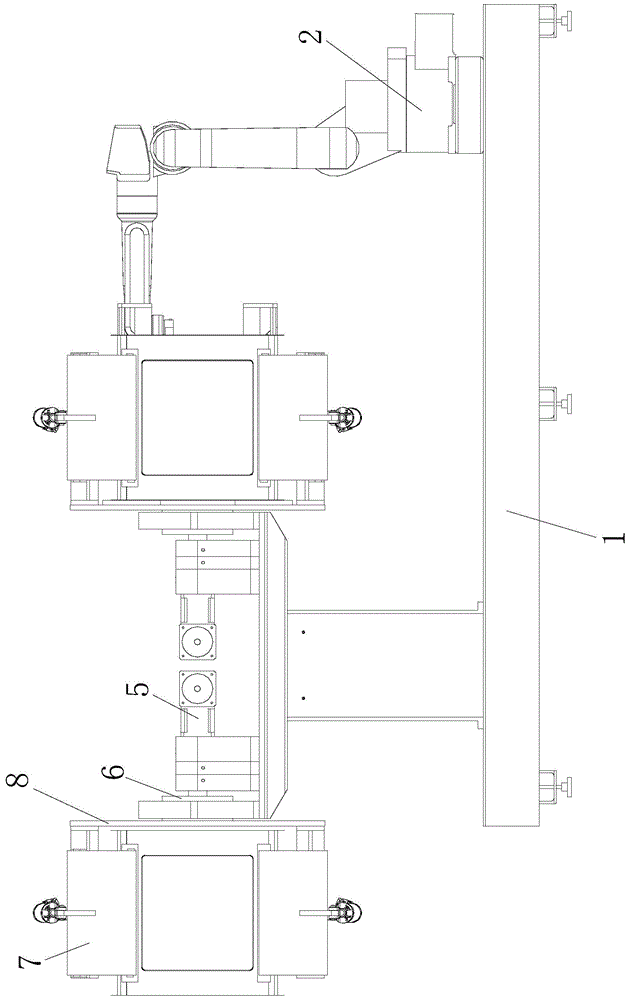 Automatic positioning welding system for box