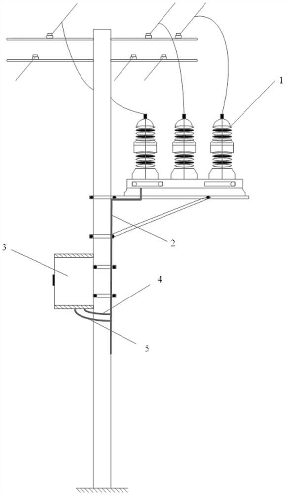 Intelligent switch feeder terminal with traveling wave distance measurement function