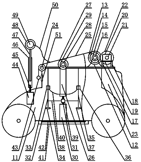 Solar lighting tractor body