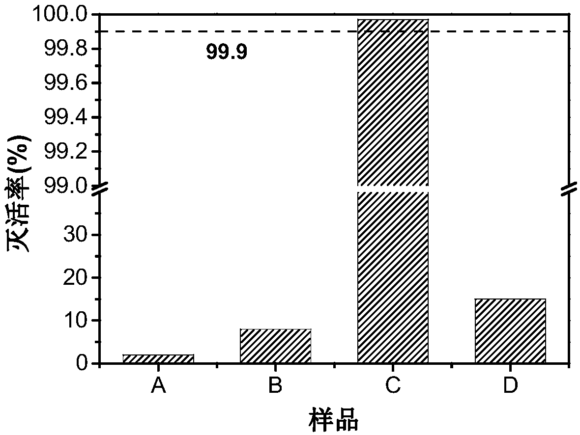 Permanent antibacterial polymer composite material and preparation method thereof