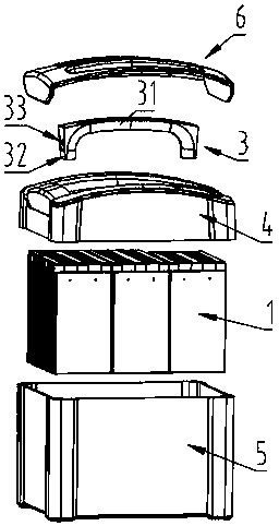 Power battery structure