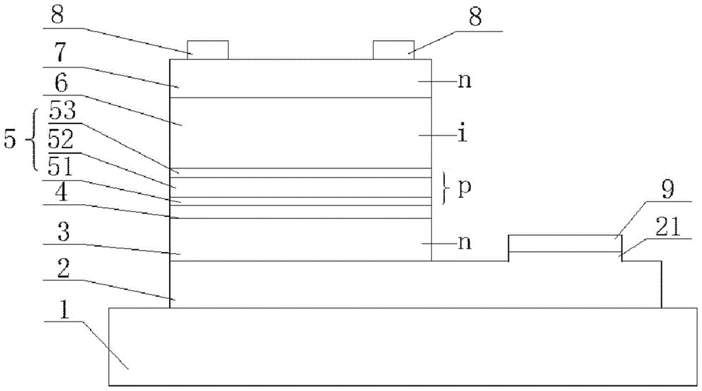 Resonant Tunneling Diode High Sensitivity Detector with Low Dark Current