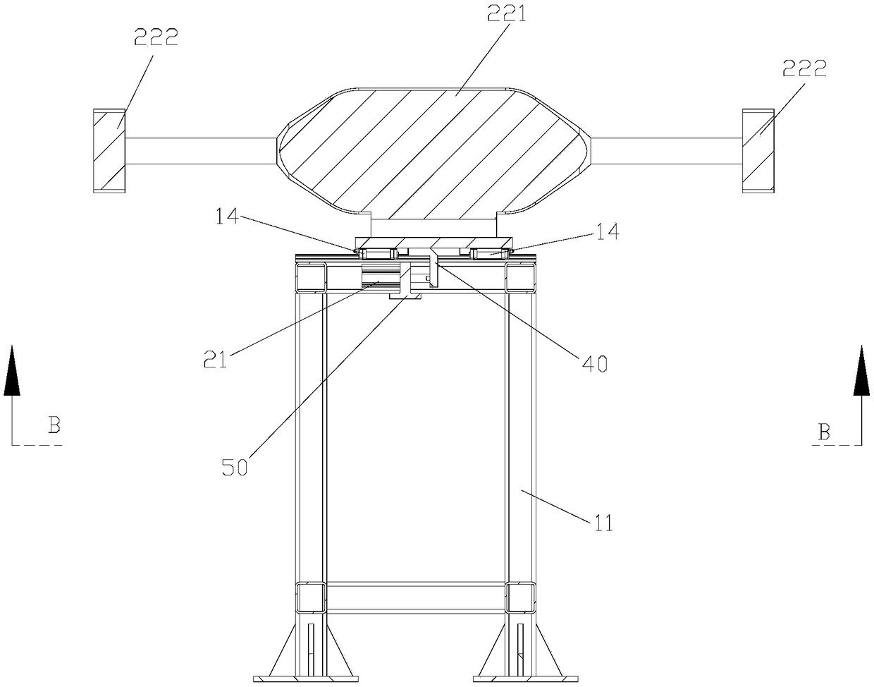 Grinding and polishing device and grinding and polishing method