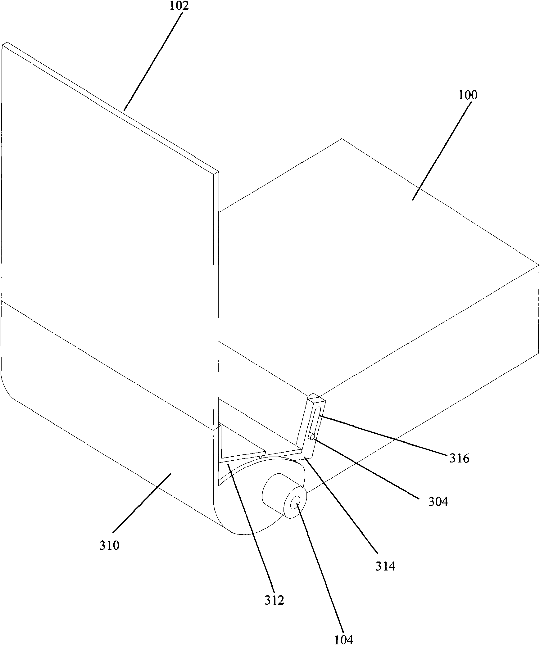 Laptop structure