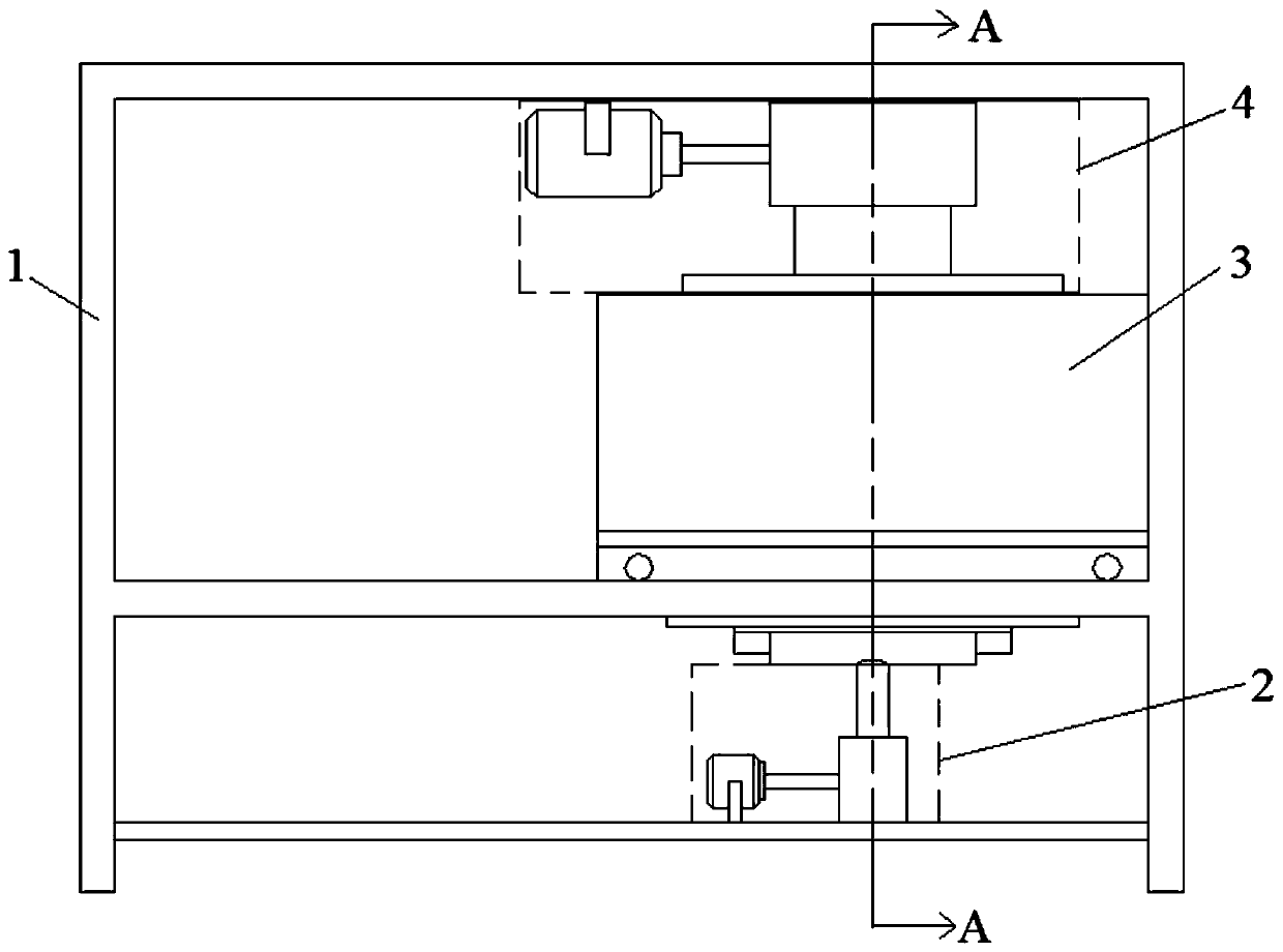 Beam test piece forming device and forming method for asphalt mixture