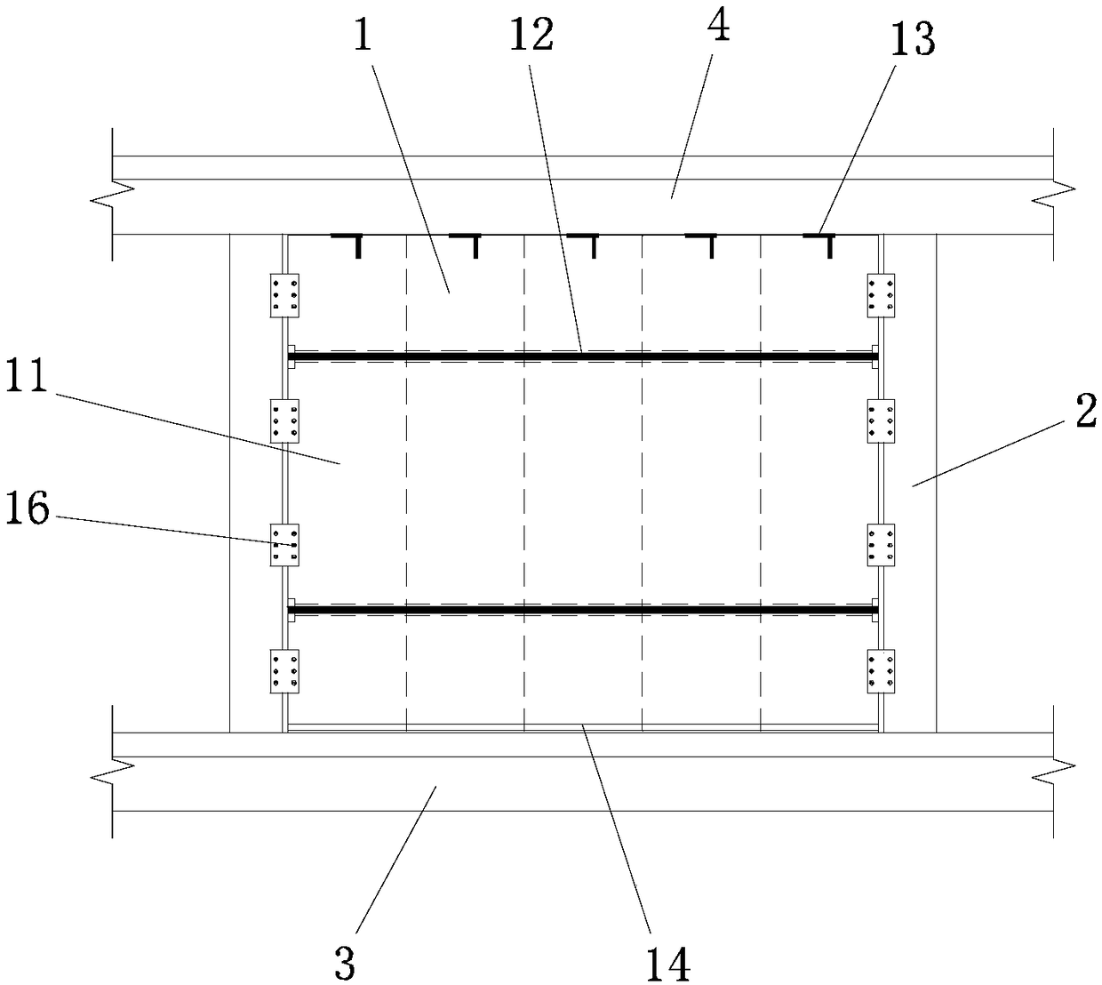 Autoclaved aerated concrete slab external wall and construction method thereof