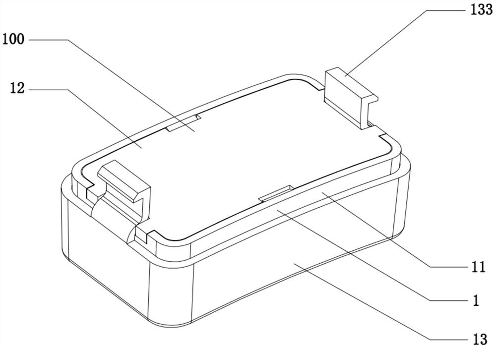 A tire blowout safety device, vehicle and detection method applied to vehicle tires