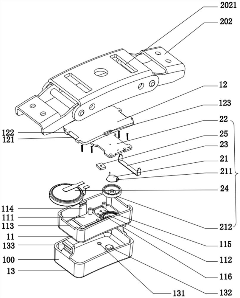 A tire blowout safety device, vehicle and detection method applied to vehicle tires