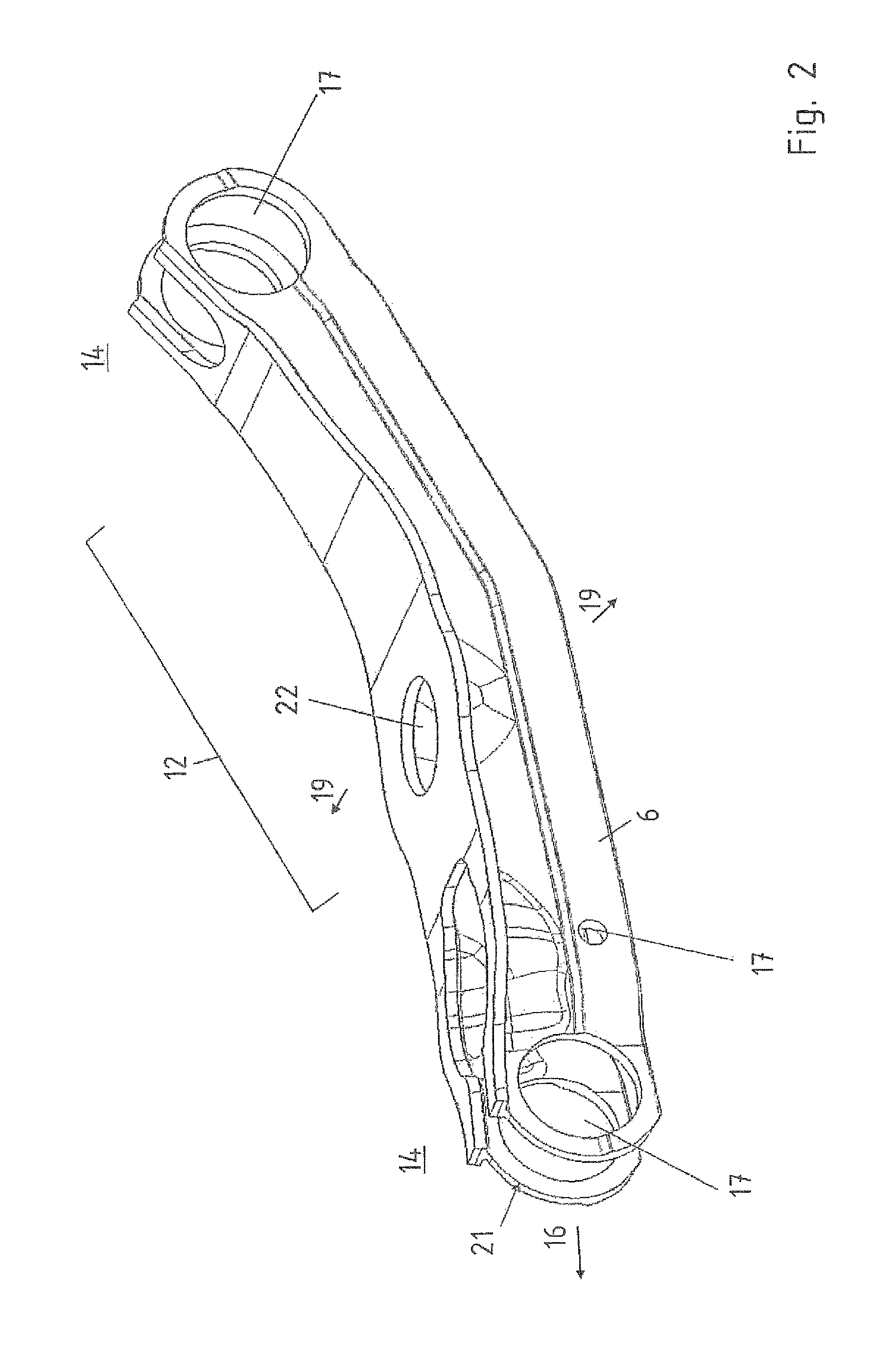 Method for producing a control arm, and a control arm