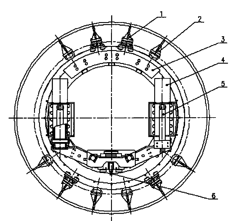 Segment assembly robot for miniature shield machine