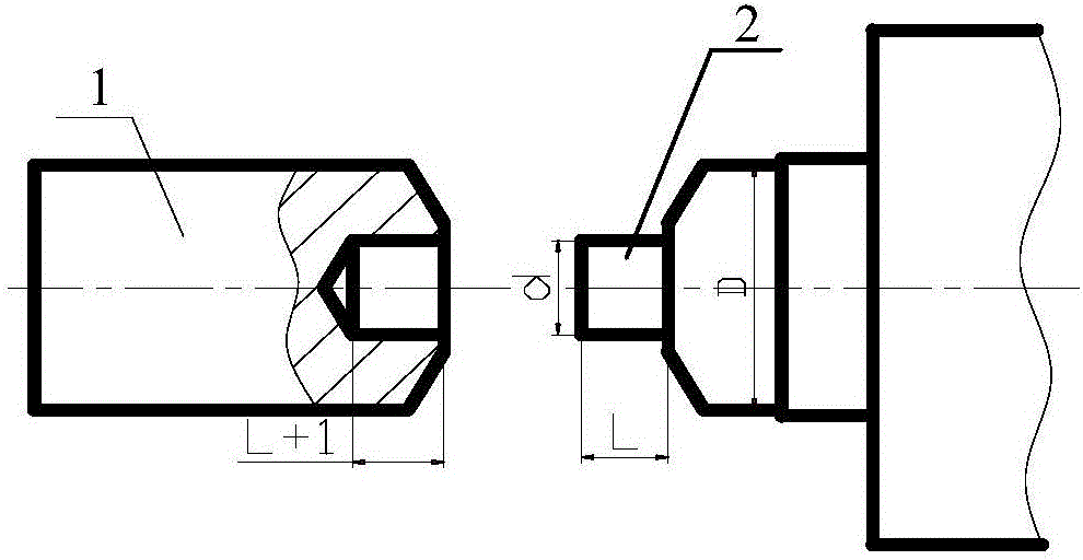 Motor broken shaft reconnection technology