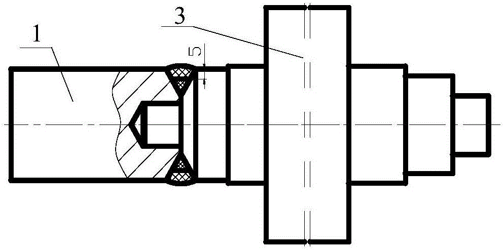 Motor broken shaft reconnection technology