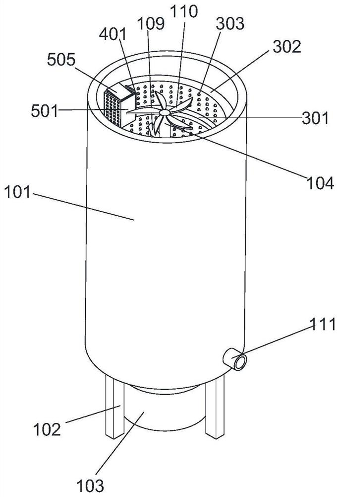 High-quality dehydrated vegetable treatment equipment and treatment process thereof