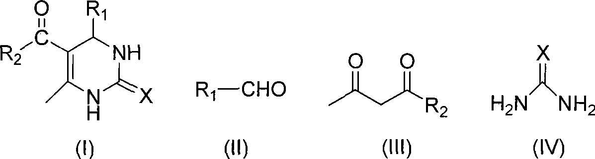 Process for synthesizing 3,4-dihydropyrimidine-2-keto