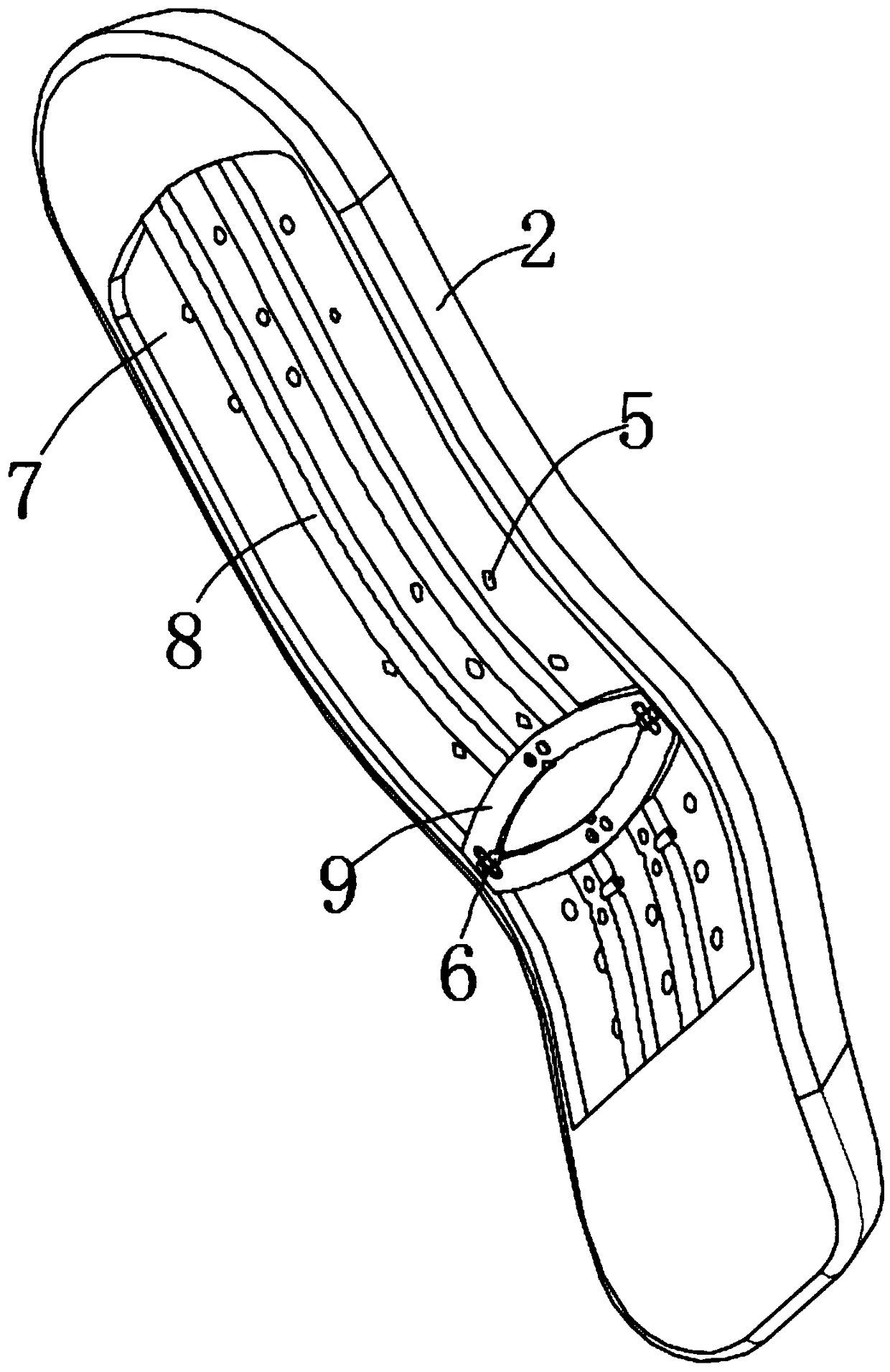 Bone correction pad