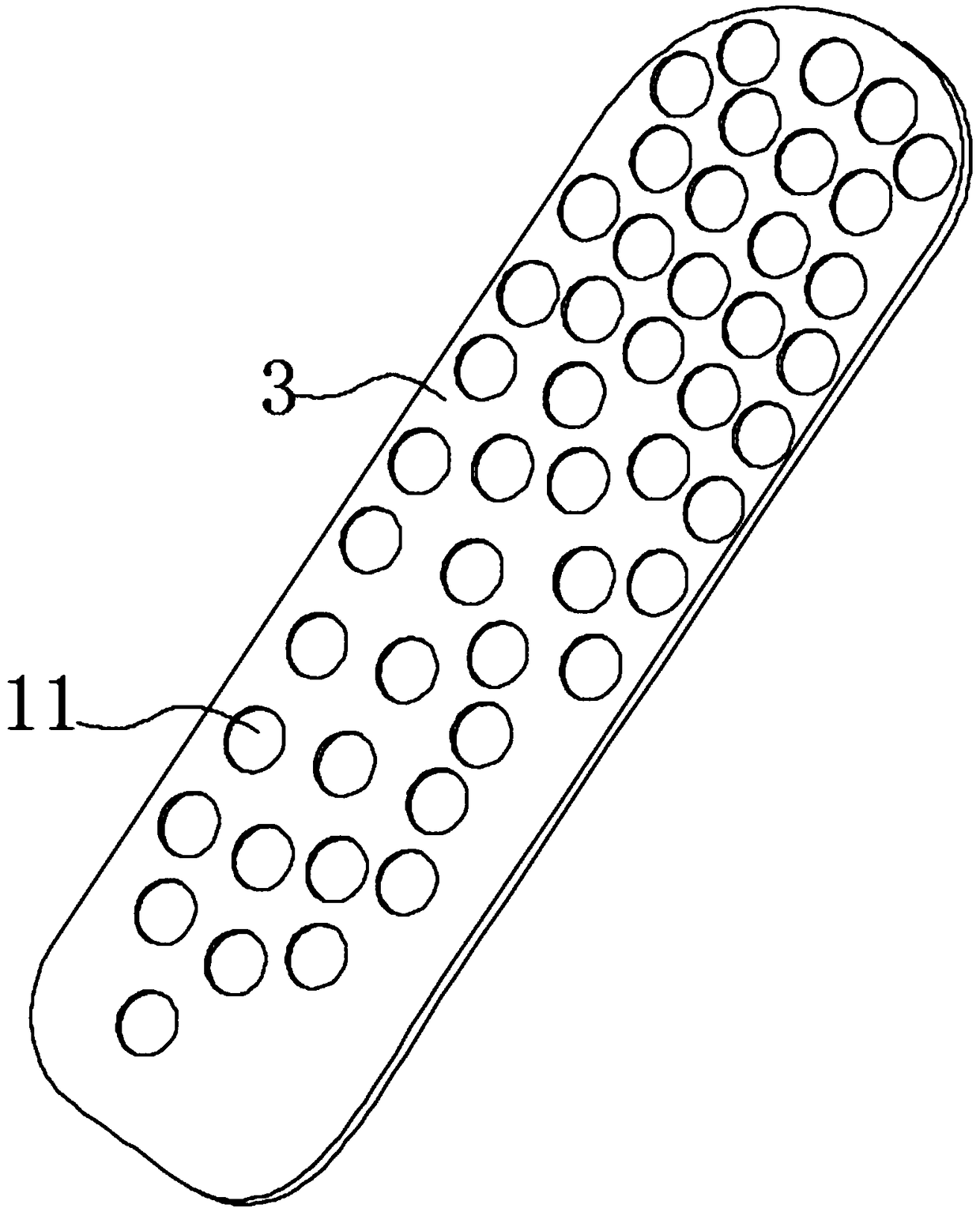 Bone correction pad