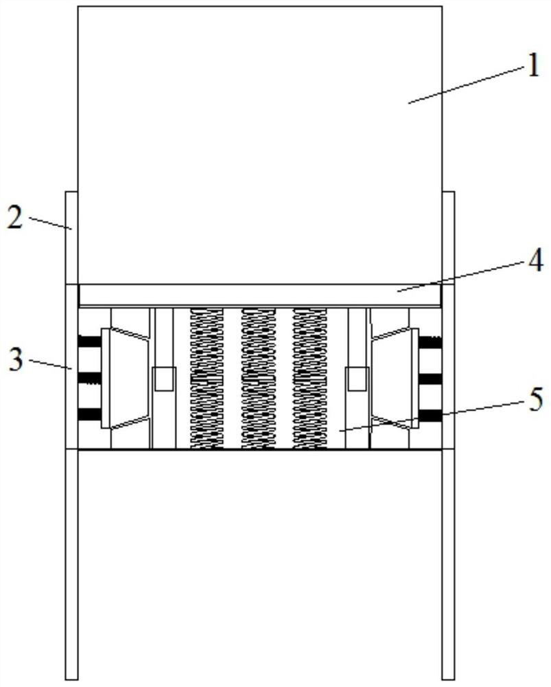 Anti-impact spring chair