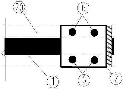 Reinforcement Method of Frame Beam Transversely Tensioned and Prestressed Carbon Fiber Sheets