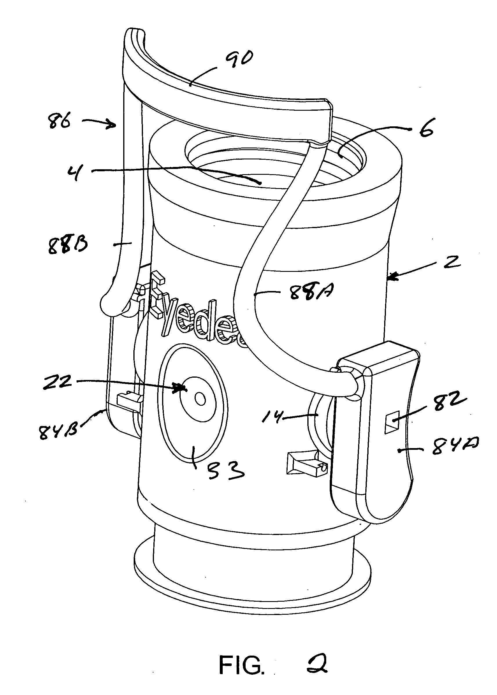 Ophthalmic fluid dispenser