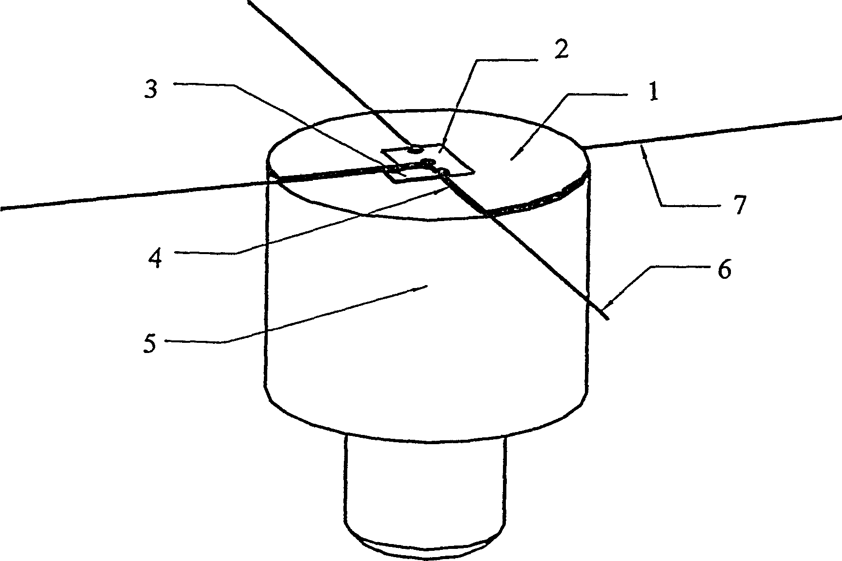 Method for testing temperature of explosive ignition point