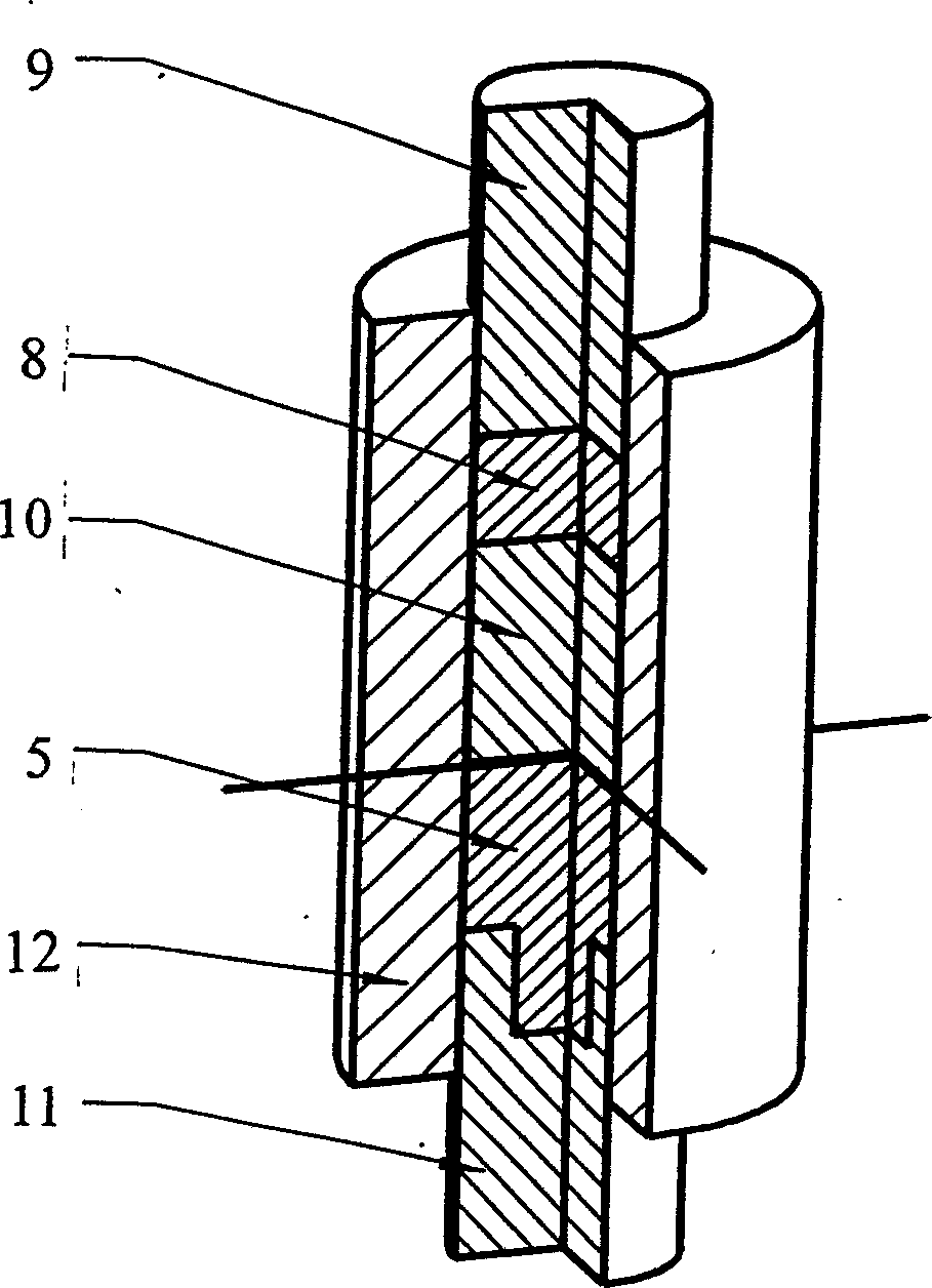 Method for testing temperature of explosive ignition point