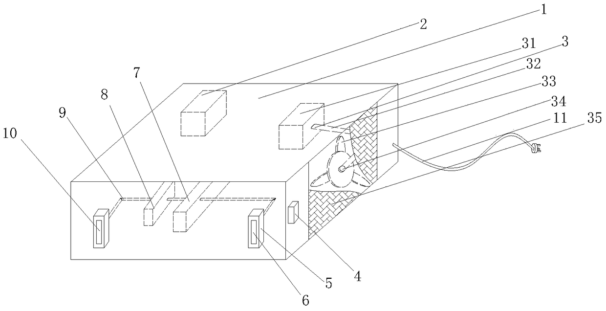 A computer network signal transmission stabilization device