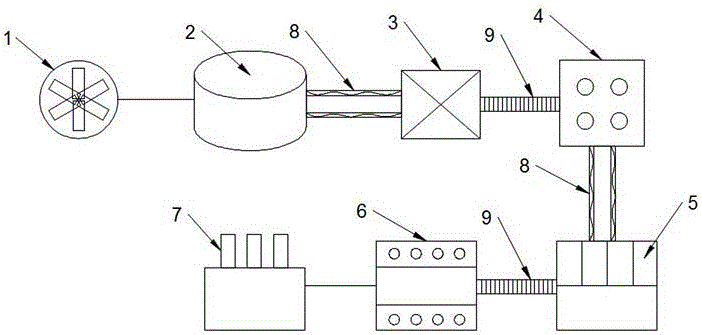 Hot-processing production system for titanium and titanium alloy seamless tube, product prepared on basis of system and manufacture method for product