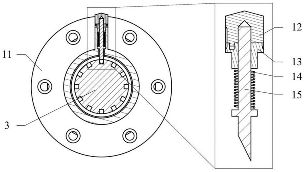 Clamping platform for integral turbine disc mortise forming and grinding machining and operation process of clamping platform