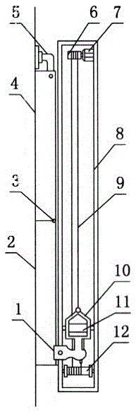 Motor vehicle safety foldable door