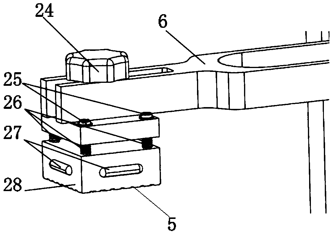 Multi-material ceramic photocuring printing system mechanism and rough blank preparation method