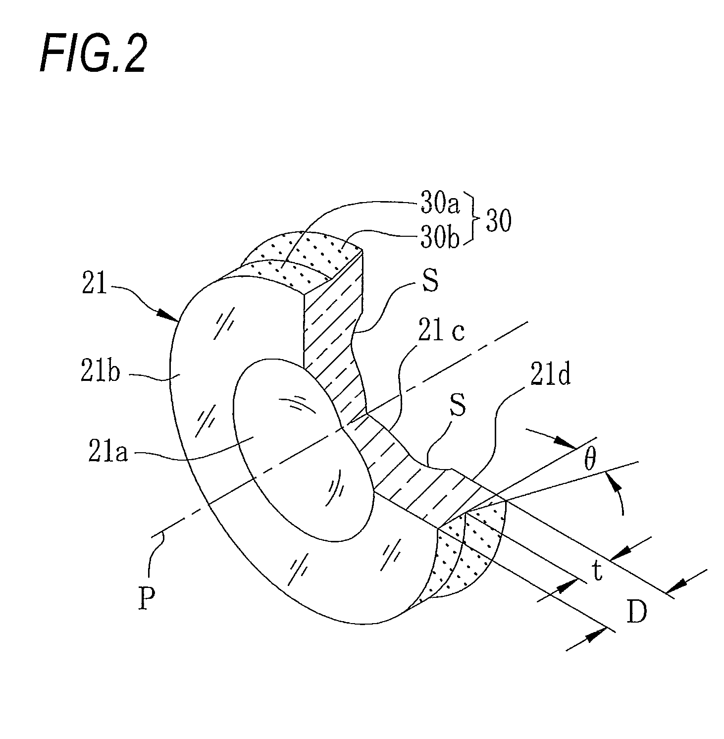 Optical element, imaging optical system, and camera module