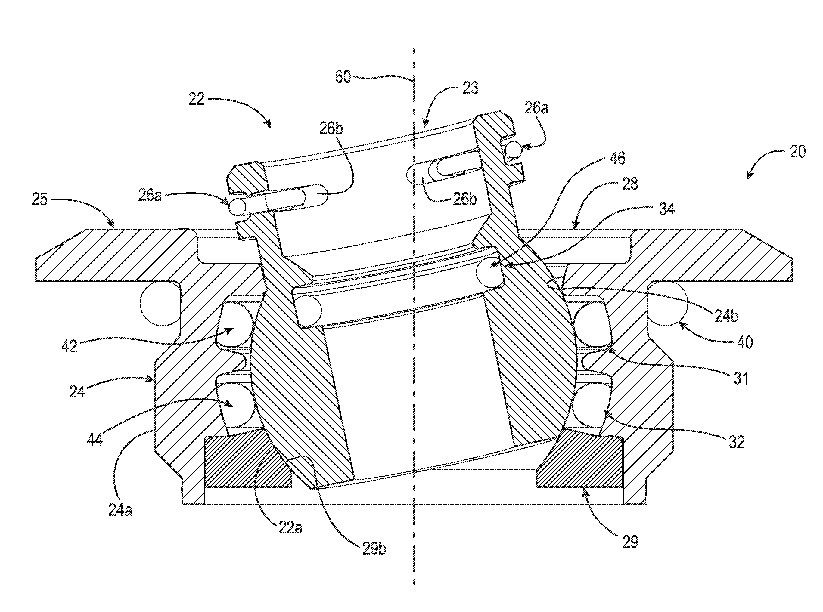 Fluid connector with a swivel body