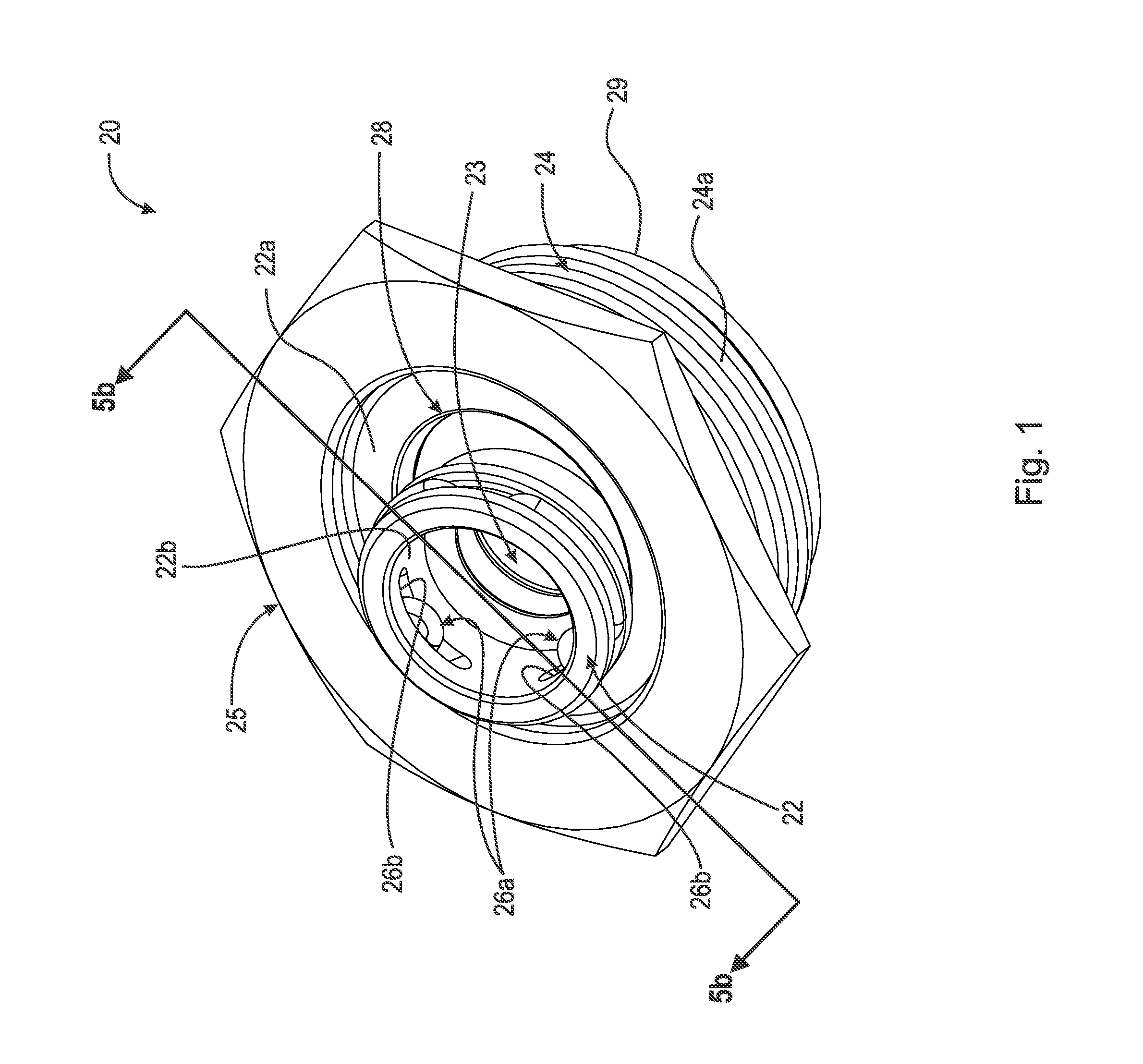 Fluid connector with a swivel body