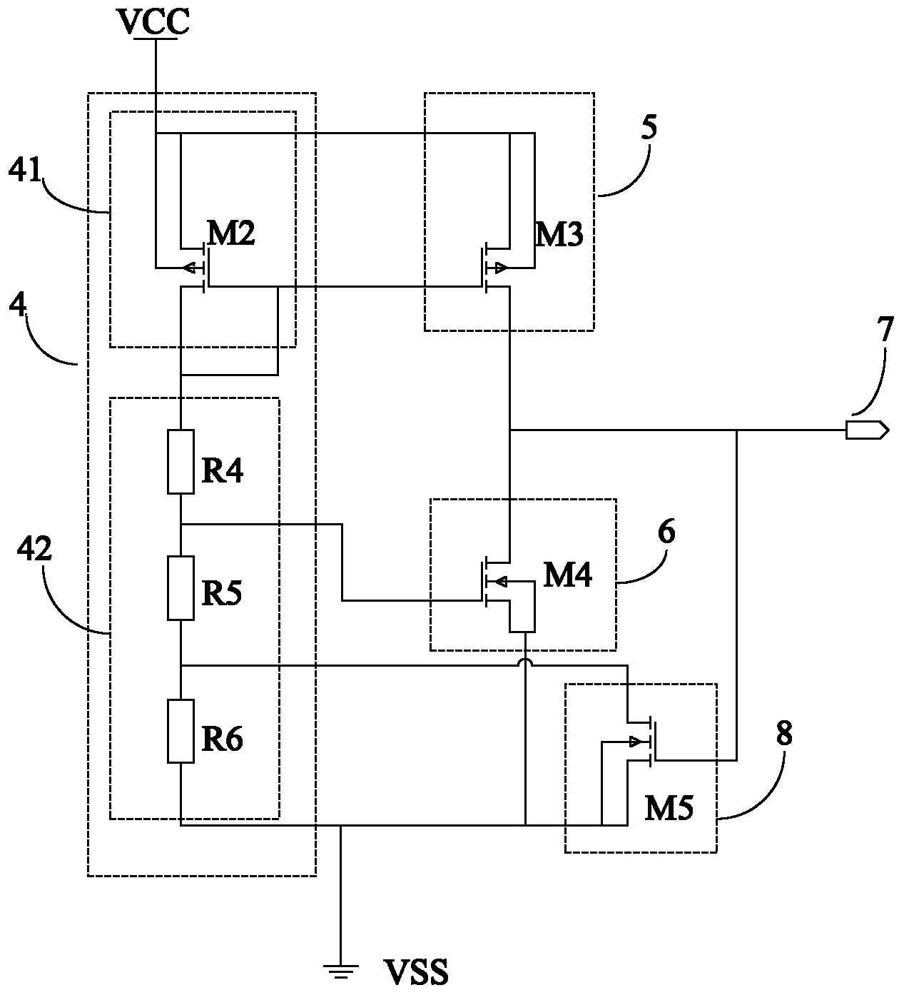 Under-voltage protection circuit and high-voltage integrated circuit