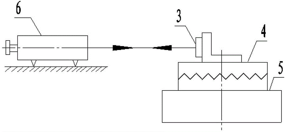 Two-axis photoelectric collimator based rotary table division error detection method