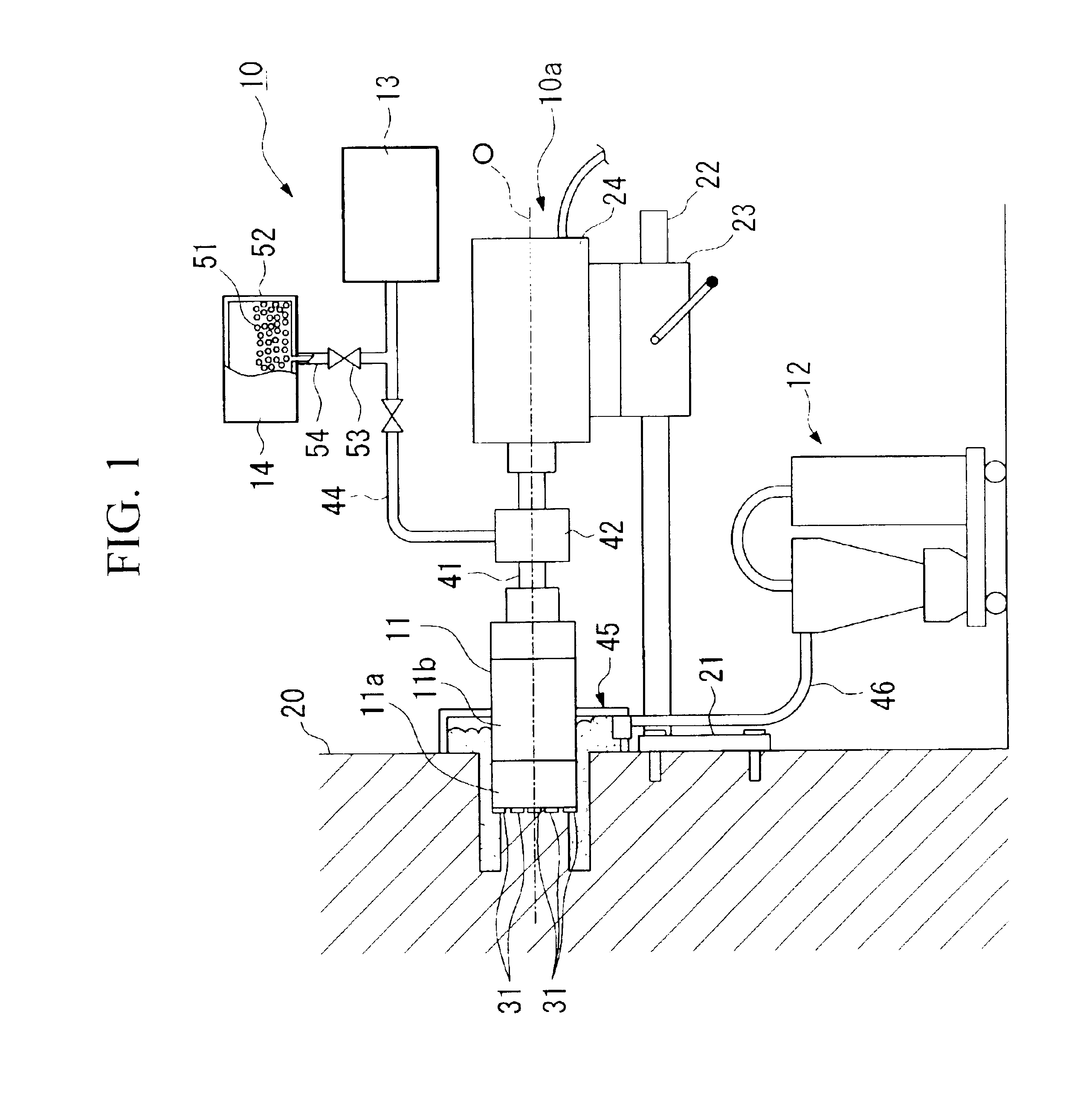 Abrasive and boring method using the same