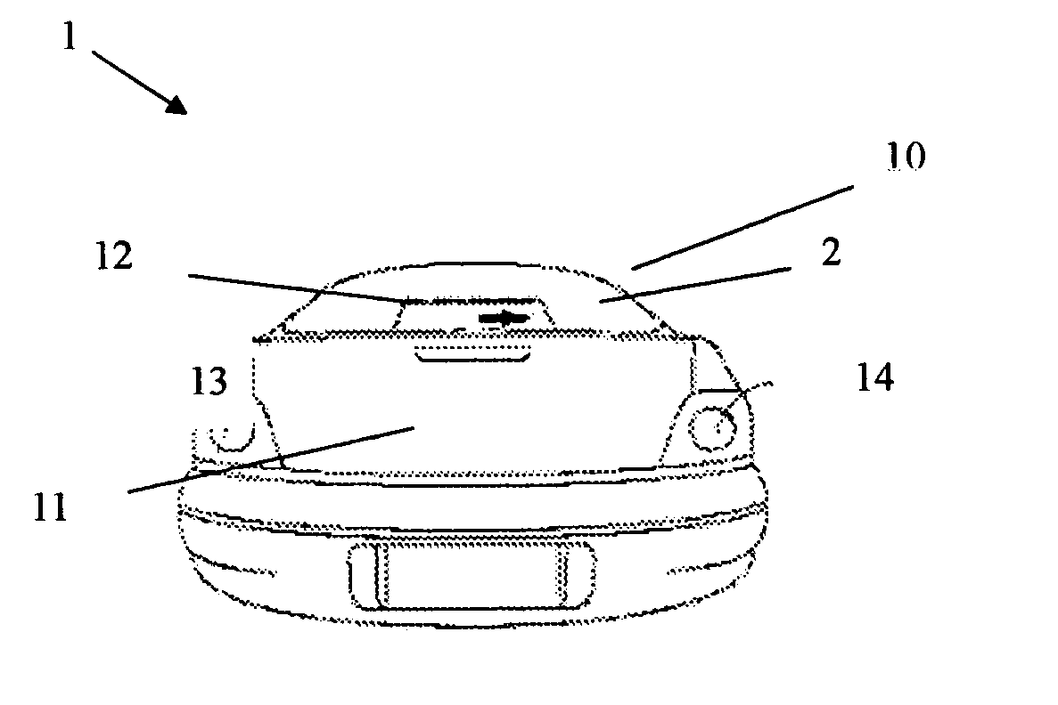 Indicator system for vehicles