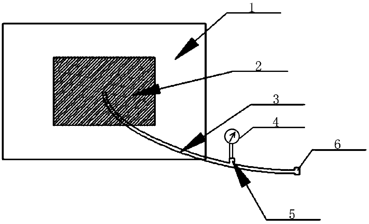 Simple pumpback negative pressure device for wound repairing and healing and use method