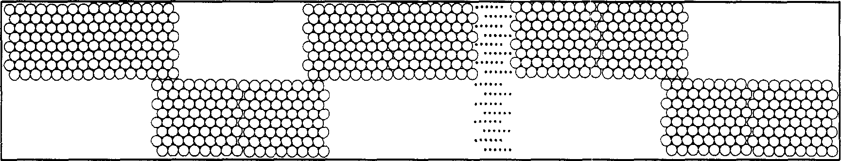 Method of focal plane array image space-time changing based on fibre-optical coupled