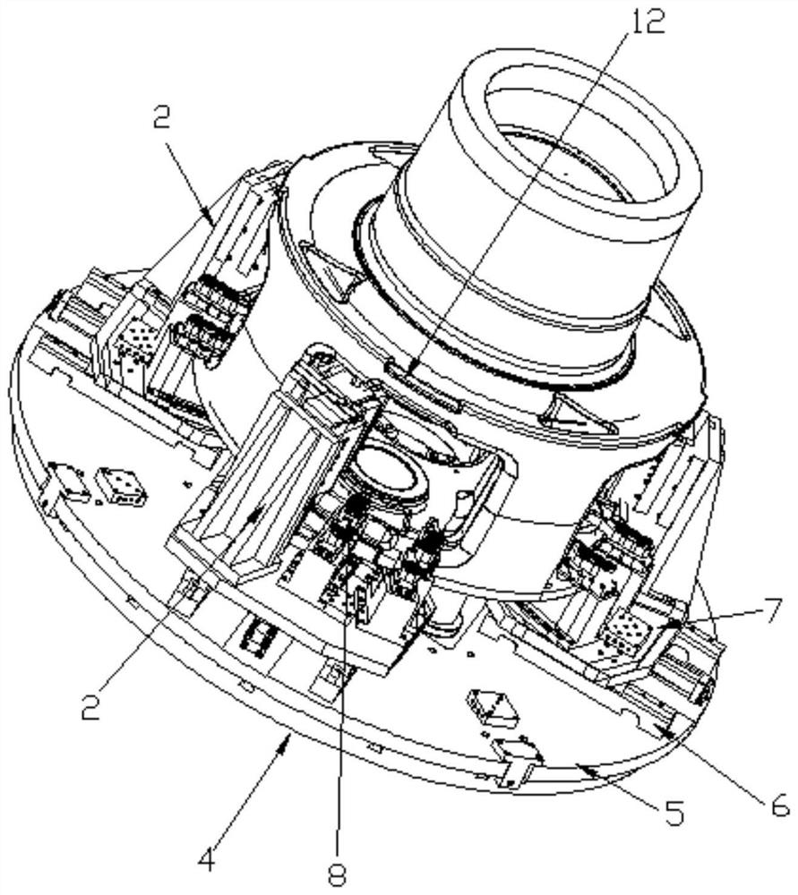 Turning process for primary planet carrier of gear box of 3.5 megawatt wind generating set