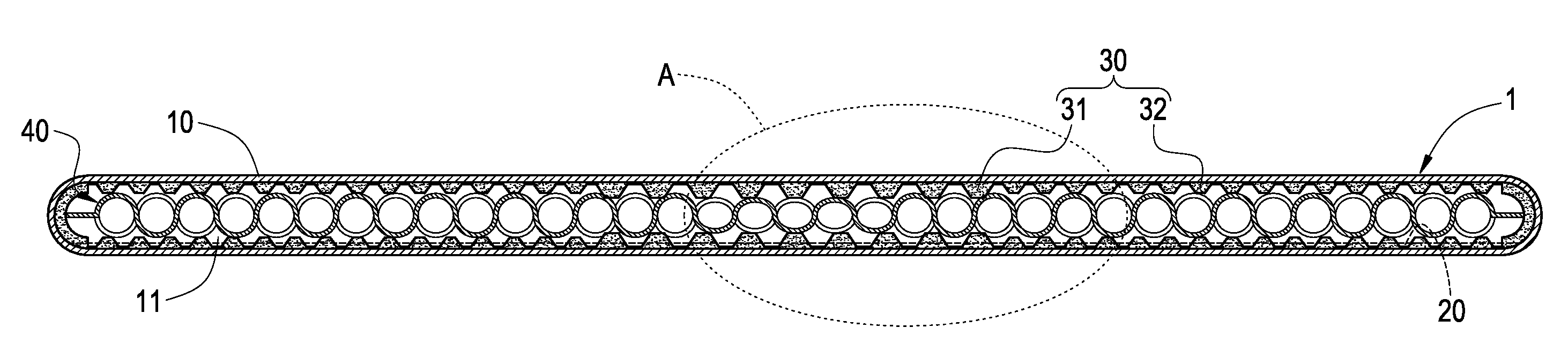 Vapor chamber with wick structure of different thickness and die for forming the same