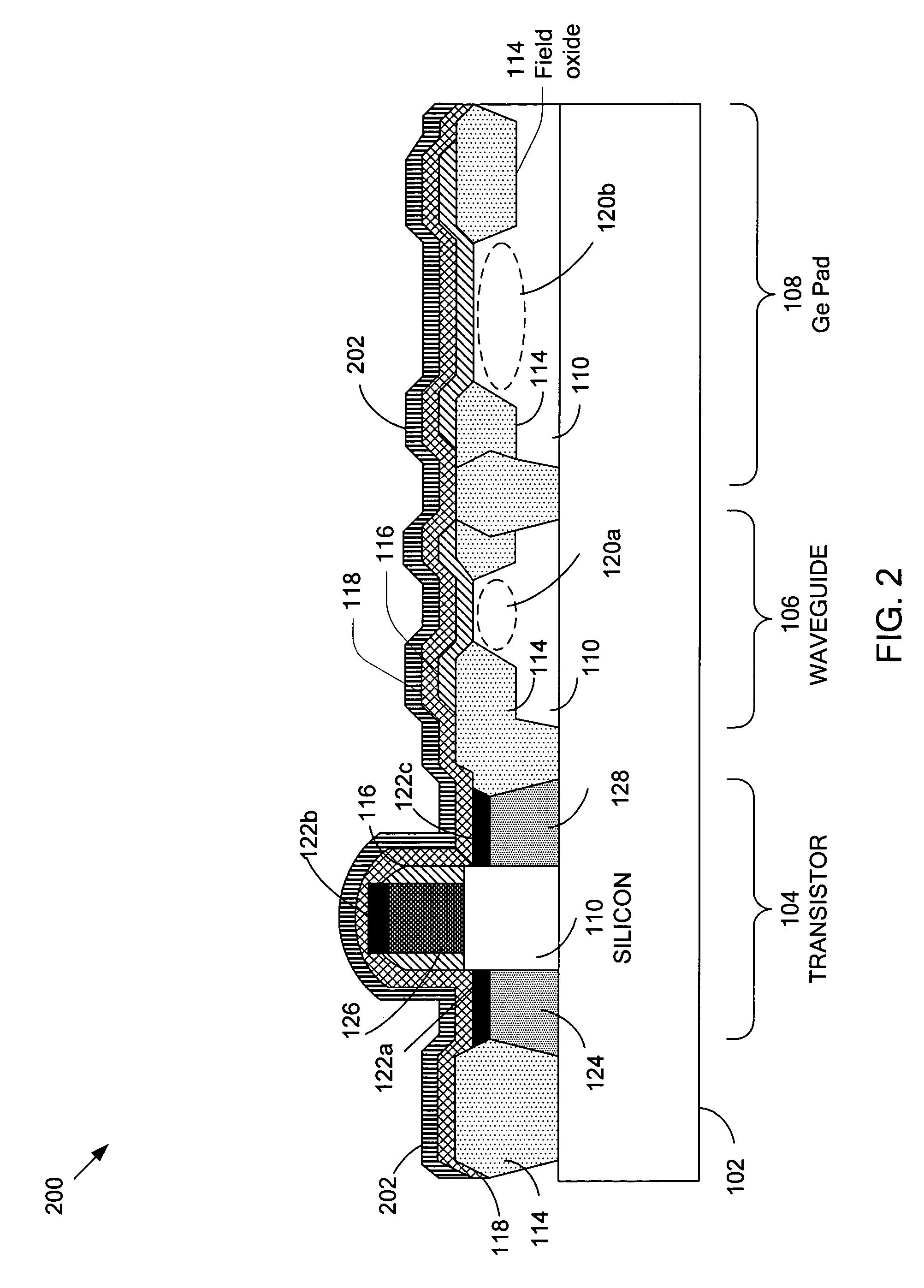 Germanium integrated CMOS wafer and method for manufacturing the same