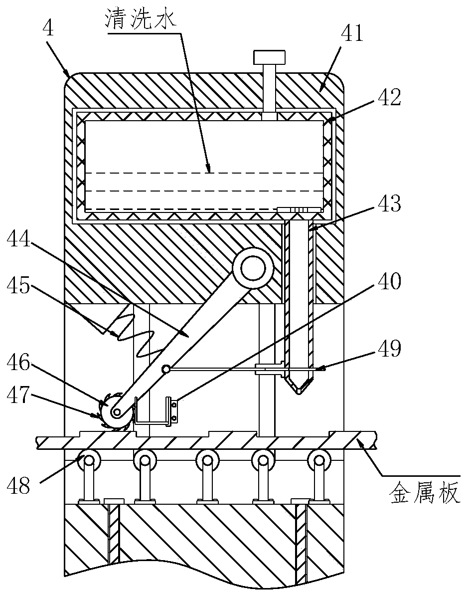 A metal embossed plate processing and manufacturing process