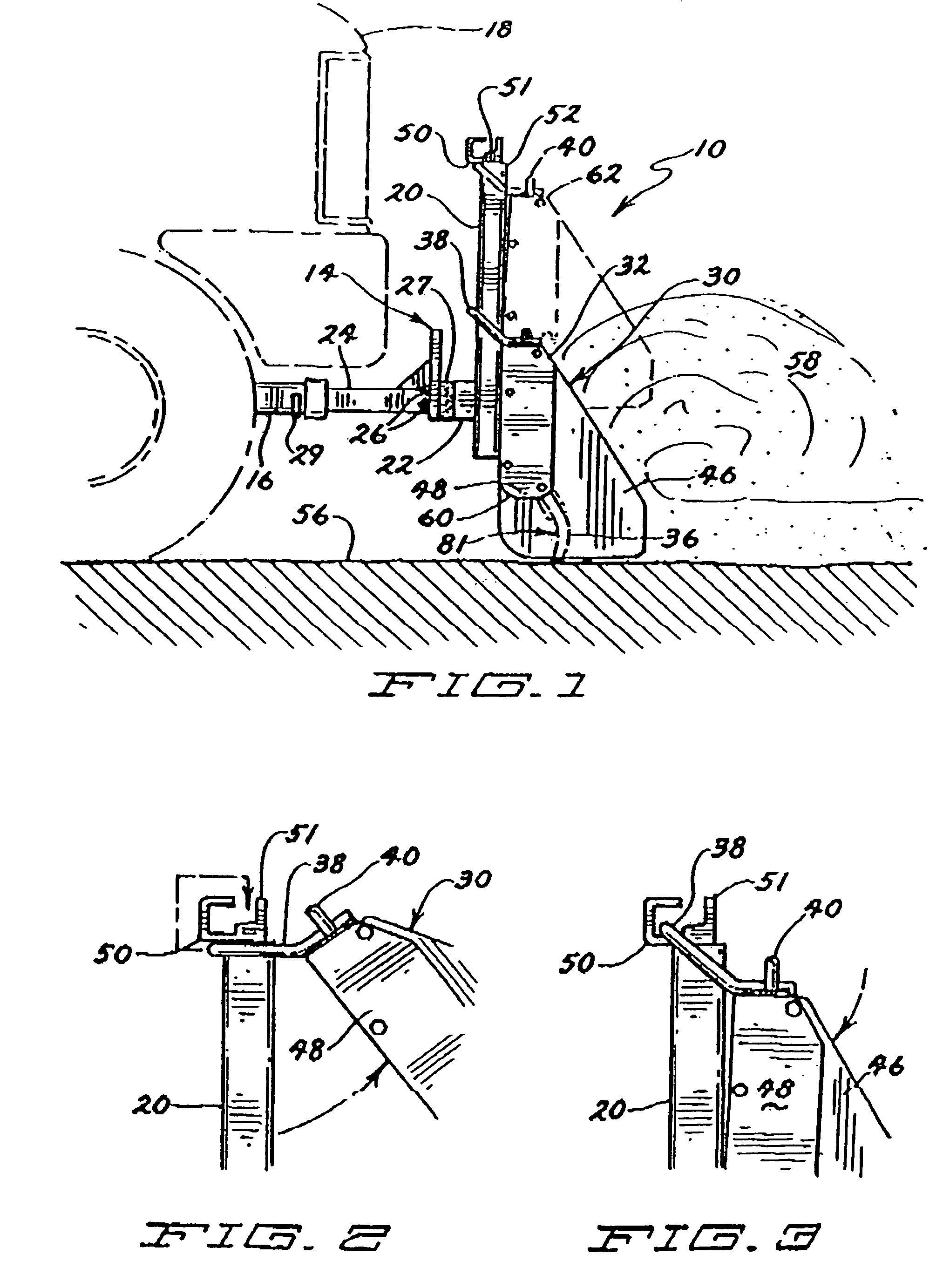 Self-adjusting snow plow