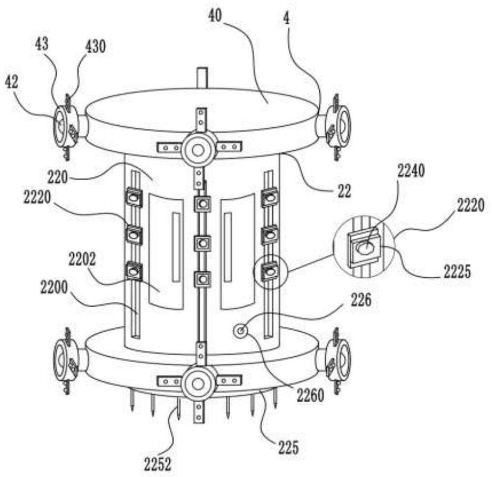 A water quality dynamic sampling device for aquaculture