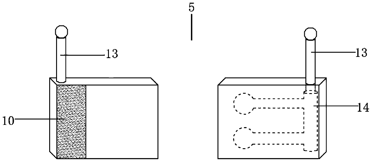 Apparatus for conveniently fixing vein in non-invasive puncture